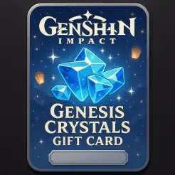 Genshin Impact Genesis Crystals Gift Card